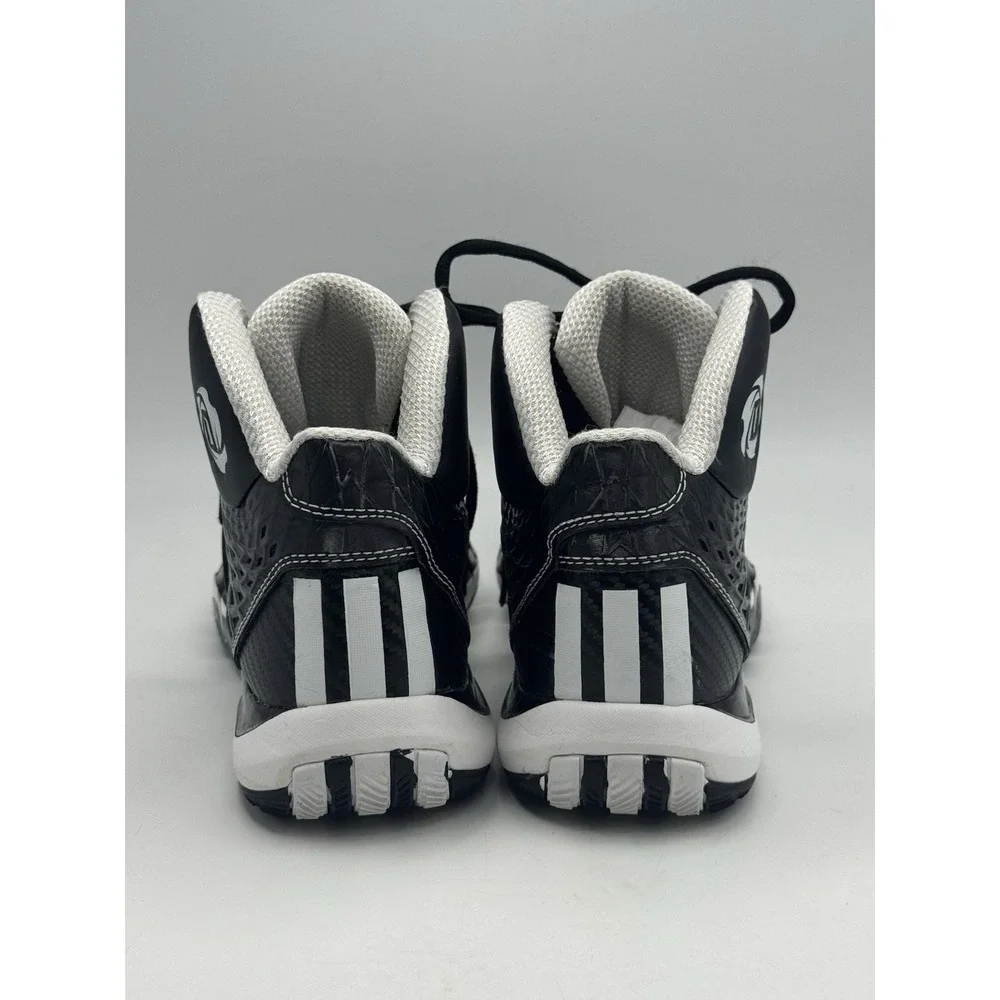 Adidas D Rose 773 v2 Baskeball Shoes Size 7.5 Black / White